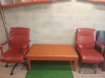 Salottino da Ufficio POLTRONA FRAU +4 poltrone 