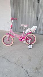 BICICLETTA PER BAMBINA 14 " DENVER FLOWERS  USATA