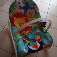 Sdraietta con vibrazione fisher price