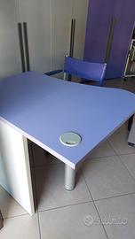 scrivania e sedia da cameretta