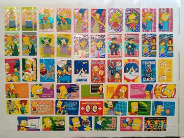 Lotto 50 Cards The Simpsons 1999 Kinder & Ferrero
