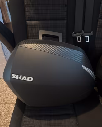 Tris valigie shad sh36 e bauletto sh44 nuove