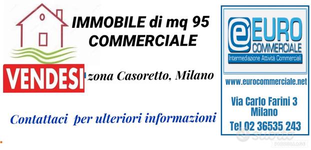 182/23 IMMOBILE COMMERCIALE di mq 95