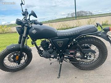 NEW Archive Motor SCRAMBLER 50cc MATT BLACK