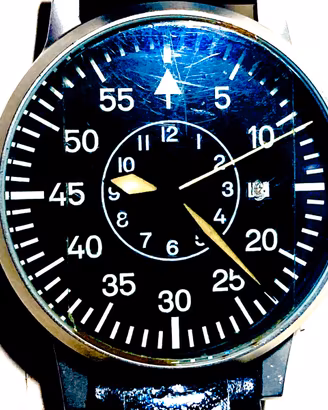 Orologio Flieger da pilota Type-B. 75' anni  42mm