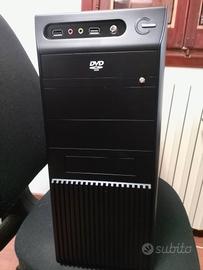 case desktop con alimentatore 500w nuovo