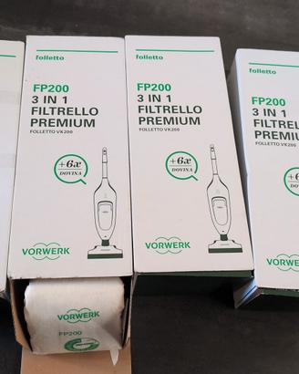sacchetti aspirapolvere folletto fp200