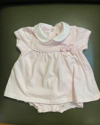 Vestitino elegante neonata Chicco-mai usato