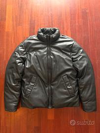 Giacca bomber in pelle tg.L uomo Zara