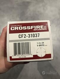 Ottica Vortex 1-4x24 MAI MONTATA