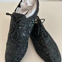 Scarpe uomo da ballo + bretelle + porta scarpe