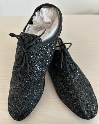 Scarpe uomo da ballo + bretelle + porta scarpe