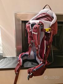 Deuter Kid Comfort Zaino Maroon Red