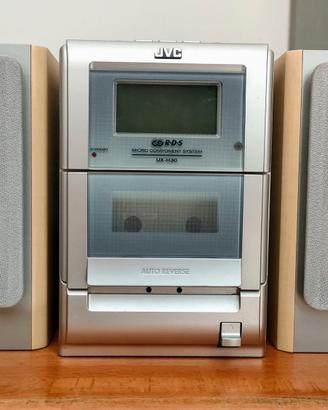 Stereo musica JVC UX-H30 con casse altoparlanti