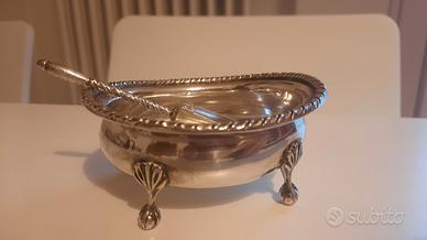 Zuccheriera in argento 800 stile San Marco