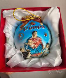 Palla di Natale in ceramica Pompei