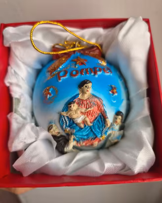 Palla di Natale in ceramica Pompei