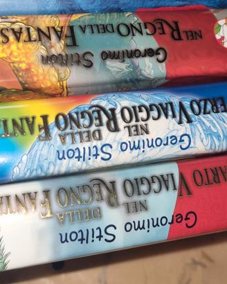 4 volumi Geronimo Stilton,  