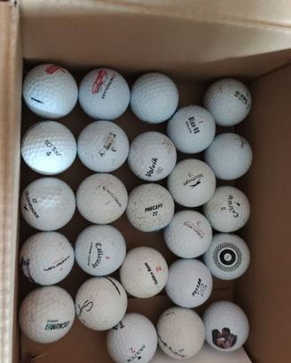 palline da golf, 20 pezzi marche varie