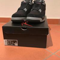 Jordan 4 Black Canvas