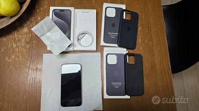 iphone 15 pro max 256gb nero