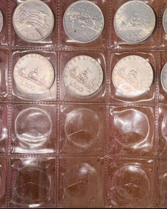 Titolo
Lotto 69x 500 Lire Argento Caravelle 1958-1