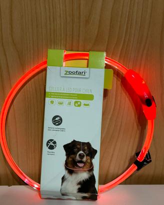 Guinzaglio luminoso per cani