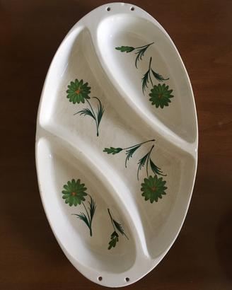 Vassoio antipasti ceramica Mancioli Italy