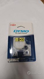 Nastro per etichettatrice Dymo nero su giallo