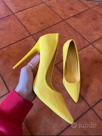 Tacchi a spillo gialli
