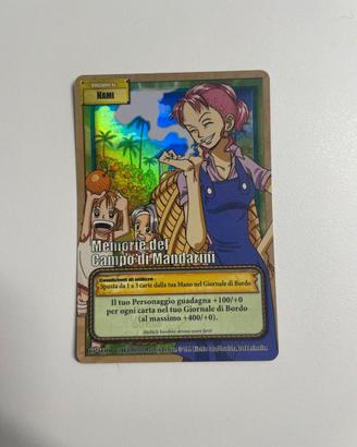 Carta One Piece Memorie del Campo di Mandarini