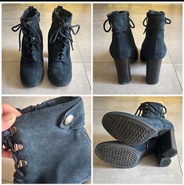 Stivaletti Geox taglia 38 blu petrolio