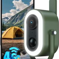 Xega 4G LTE Telecamera Magnetica con SIM
