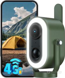 Xega 4G LTE Telecamera Magnetica con SIM