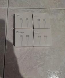 4 cavi iPhone USB c nuovi