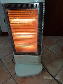 stufa alogena girevole