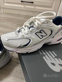 New Balance 530 White Silver Navy EU 39.5