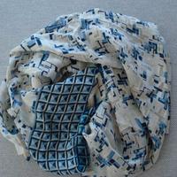 foulard sciarpa 100% seta made in Italy
