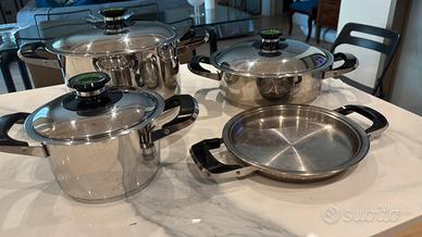 Pentole acciaio inox AMC originali