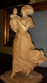 Scultura terracotta TORNATI BRUNO