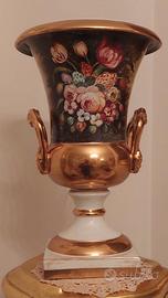 Vasi a cratere in porcellana dipinti a mano