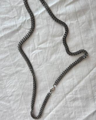 Collana e bracciale in argento 925