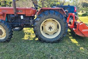 Trattore FIAT 420DT Con accessori