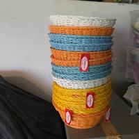 Cestini portapane diversi colori