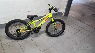 Bicicletta Fat-Bike Ragazzo 20" 6V Aurelia MTB Plu