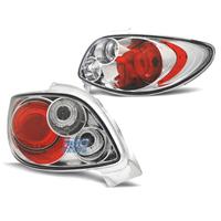 FARI POSTERIORI PER PEUGEOT 206 CC 98- LOOK CROMAT