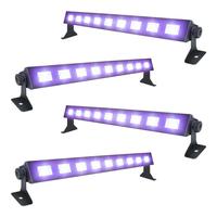 UV LED Blacklight BAR 9 x 3W LED ULTRAVIOLETTO
