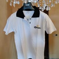 Polo T-shirt Donna TG L e Borraccia Birra Corona