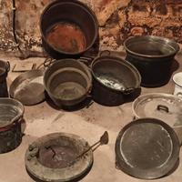 Lotto di articoli in rame vintage 10 PEZZI