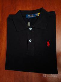 Polo Ralph Lauren nera taglia M uomo